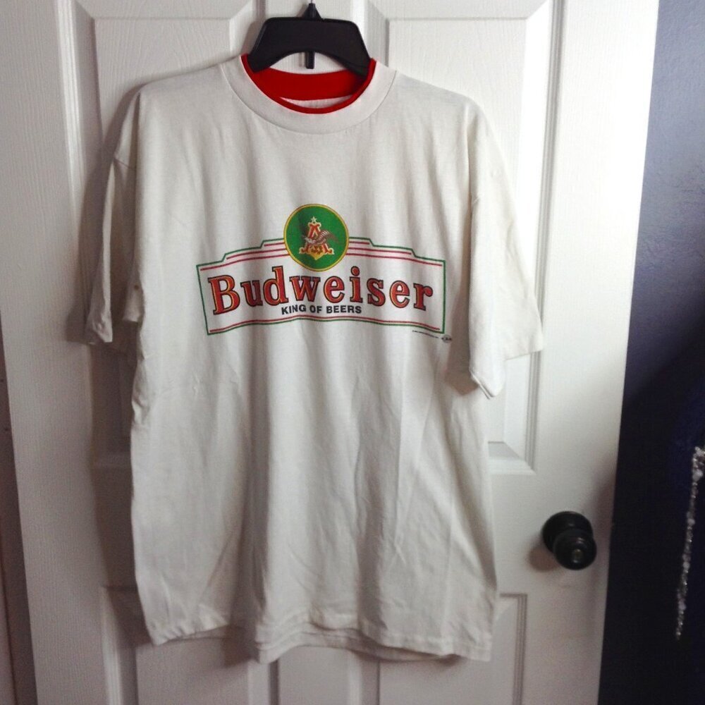 VINTAGE Budweiser Beer, Sugar Creek XL Tee.1994, Single Stitch, Beer Collectible